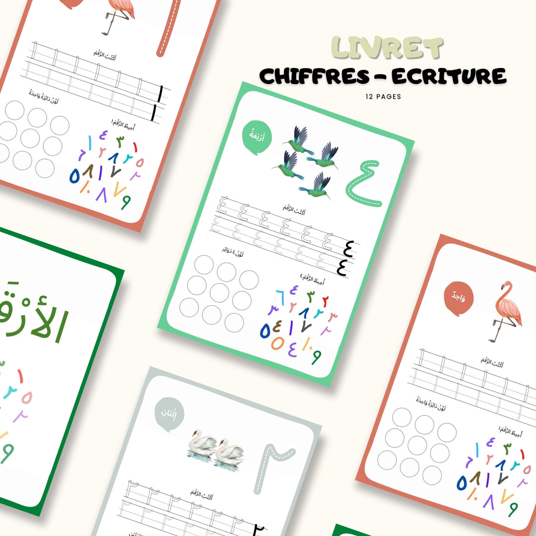 Livret: Chiffre écriture